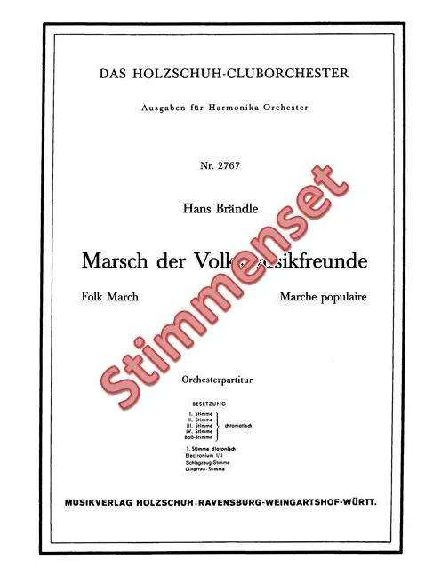 Marsch der Volksmusikfreunde